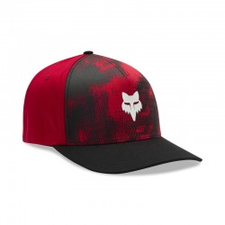 CZAPKA Z DASZKIEM FOX RS FLEXFIT RED S/M
