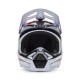 KASK FOX V1 KAIROS WHITE/FLUO RED S