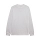 KOSZULKA Z DŁUGIM RĘKAWEM FOX WORDMARK OVERSIZED OPTIC WHITE S