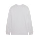 KOSZULKA Z DŁUGIM RĘKAWEM FOX WORDMARK OVERSIZED OPTIC WHITE S
