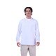 KOSZULKA Z DŁUGIM RĘKAWEM FOX WORDMARK OVERSIZED OPTIC WHITE S