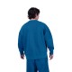 BLUZA FOX WORDMARK OVERSIZED FLEECE CREW TWILIGHT S