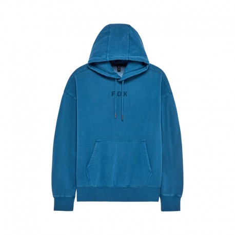 BLUZA Z KAPTUREM FOX WORDMARK OVERSIZED FLEECE PO TWILIGHT S