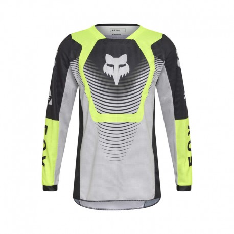 BLUZA FOX JUNIOR 180 COLLECT GREY/YELLOW YS