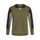 KOSZULKA ROWEROWA Z DŁUGIM RĘKAWEM FOX JUNIOR DEFEND OLIVE GREEN YS