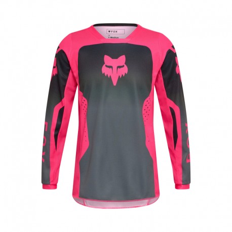 BLUZA FOX JUNIOR GIRLS 180 SHIELD BLACK/PINK YL