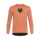 KOSZULKA ROWEROWA Z DŁUGIM RĘKAWEM FOX JUNIOR RANGER HEAD CORAL YS