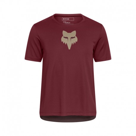 KOSZULKA ROWEROWA FOX JUNIOR RANGER HEAD RUST YS