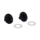ZSTAW ŚRUB DO KASKU FOX 22 V1 SCREW KIT BLACK OS