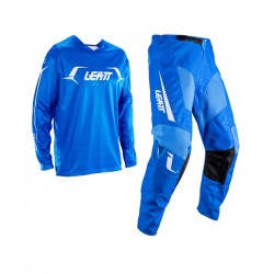 ZESTAW OFFROADOWY (BLUZA I SPODNIE) LEATT RIDE KIT MOTO 3.5 BLUE M/US32/EU50