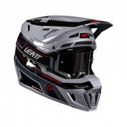 KASK Z GOGLAMI LEATT KIT MOTO 8.5 V26 GREY (61-62CM) XL
