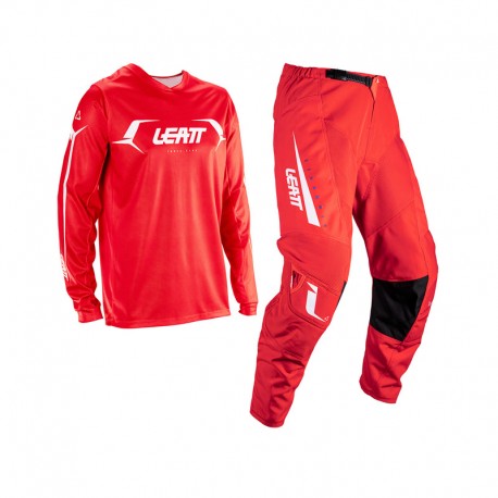 ZESTAW OFFROADOWY (BLUZA I SPODNIE) LEATT JUNIOR RIDE KIT 3.5 V26 RED XL/EU150