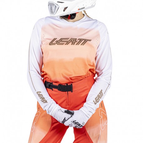 BLUZA LEATT LADY MOTO 4.5 LITE CORAL PINK M/EU38/UK10/US6
