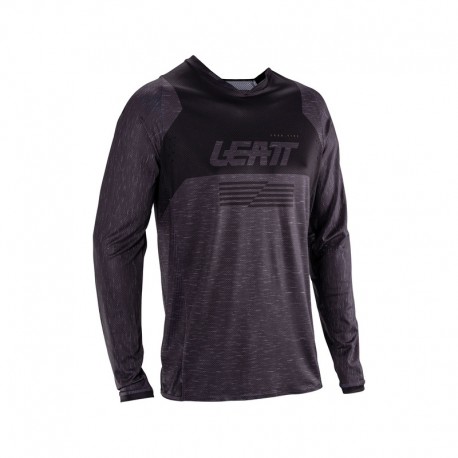 BLUZA LEATT MOTO 4.5 LITE STEALTH BLACK/GREY M/US40/EU50