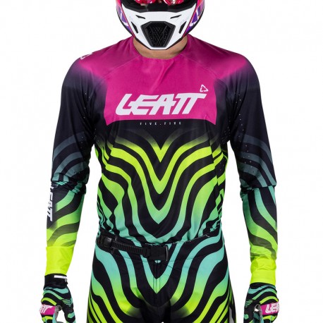 BLUZA LEATT MOTO 5.5 ULTRAWELD TIGER PINK M/US40/EU50