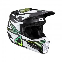 KASK Z GOGLAMI LEATT JUNIOR KIT MOTO 3.5 V26 STORM TEAL (51-52CM) M