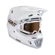 KASK Z GOGLAMI LEATT KIT MOTO 8.5 V25 WHITE (55-56CM) S