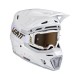 KASK Z GOGLAMI LEATT KIT MOTO 8.5 V25 WHITE (55-56CM) S