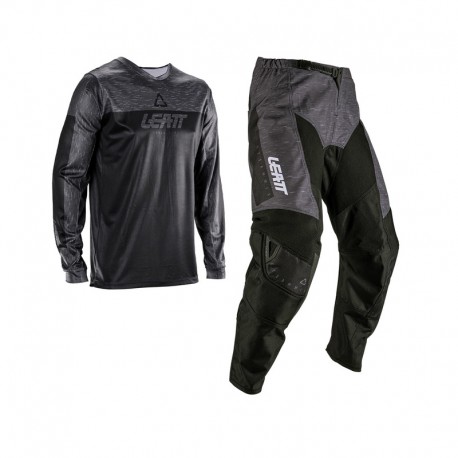 ZESTAW OFFROADOWY (BLUZA I SPODNIE) LEATT JUNIOR RIDE KIT 3.5 V26 STEALTH BLACK/GREY M/EU130