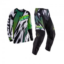 ZESTAW OFFROADOWY (BLUZA I SPODNIE) LEATT RIDE KIT MOTO 3.5 STORM TEAL S/US30/EU48