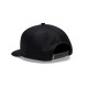 CZAPKA Z DASZKIEM FOX HEAD ROPE BLACK/BLACK OS