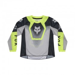 BLUZA FOX JUNIOR 180 COLLECT GREY/YELLOW KM