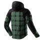 KOSZULA REBELHORN SHIFTER BLACK/GREEN XS