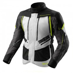 KURTKA TEKSTYLNA REBELHORN HARDY 3.0 BLACK/GREY/FLUO YELLOW XS