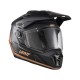KASK MOTOCYKLOWY Z GOGLAMI LEATT ADV 7.5 BLACK BRONZE S