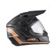 KASK MOTOCYKLOWY Z GOGLAMI LEATT ADV 7.5 BLACK BRONZE XL
