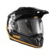 KASK MOTOCYKLOWY Z GOGLAMI LEATT ADV 7.5 BLACK ORANGE L