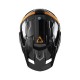 KASK MOTOCYKLOWY Z GOGLAMI LEATT ADV 7.5 BLACK ORANGE L