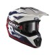 KASK MOTOCYKLOWY Z GOGLAMI LEATT ADV 7.5 ROYAL BLUE RED M