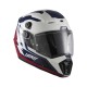 KASK MOTOCYKLOWY Z GOGLAMI LEATT ADV 7.5 ROYAL BLUE RED XL