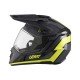 KASK MOTOCYKLOWY Z GOGLAMI LEATT ADV 7.5 HI-VIZ YELLOW S