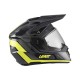 KASK MOTOCYKLOWY Z GOGLAMI LEATT ADV 7.5 HI-VIZ YELLOW M