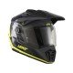 KASK MOTOCYKLOWY Z GOGLAMI LEATT ADV 7.5 HI-VIZ YELLOW XL