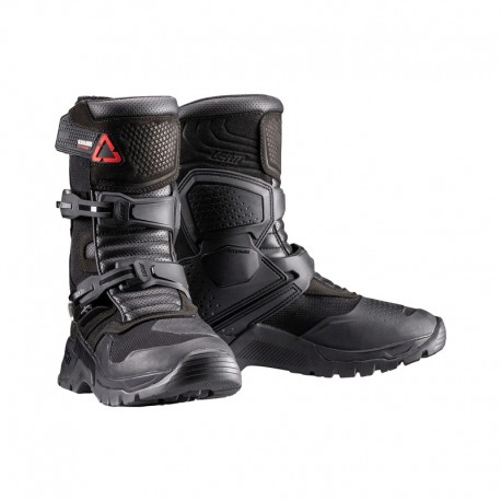 BUTY MOTOCYKLOWE LEATT ADV X-FLOW 7.5 BLACK SHORT US10
