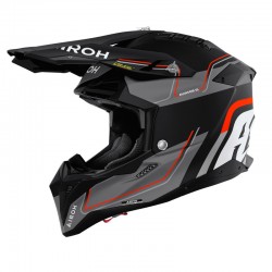 KASK MOTOCYKLOWY AIROH AVIATOR 3 LEADER ORANGE MATT XS
