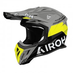 KASK MOTOCYKLOWY AIROH AVIATOR ACE 2 FURY YELLOW GLOSS XS