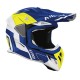 KASK MOTOCYKLOWY AIROH AVIATOR ACE 2 SHIELD BLUE YELLOW GLOSS XS