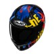 KASK MOTOCYKLOWY HJC C10 FOP BLACK BLUE 3XS