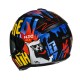 KASK MOTOCYKLOWY HJC C10 FOP BLACK BLUE 3XS