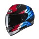 KASK MOTOCYKLOWY HJC C10 HIPER BLACK RED M
