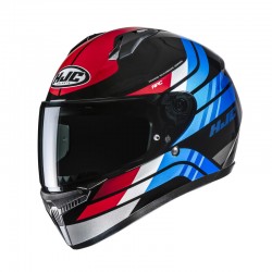 KASK MOTOCYKLOWY HJC C10 HIPER BLACK RED M