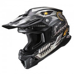 KASK MOTOCYKLOWY HJC C50 MECHA BEAST BLACK GREY XS