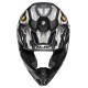 KASK MOTOCYKLOWY HJC C50 MECHA BEAST BLACK GREY XS