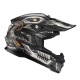 KASK MOTOCYKLOWY HJC C50 MECHA BEAST BLACK GREY XS