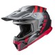 KASK MOTOCYKLOWY HJC C50 MIRAGE GREY RED XS