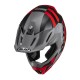KASK MOTOCYKLOWY HJC C50 MIRAGE GREY RED XS